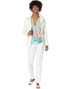 NIC+ZOE Sweaters Petite Fiesta Fronds Sweater -NIC+ZOE outlet store 615RSbLhE9L. AC SR736920