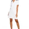 NIC+ZOE Dresses French Terry Pop Collar Dress -NIC+ZOE outlet store 61920UM4ftL. AC SR736920