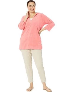 NIC+ZOE Shirts & Tops Plus Size Siesta Terry Top -NIC+ZOE outlet store 61PgkwAXaWL. AC SR736920