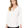 NIC+ZOE Shirts & Tops Collared Bistro Shirt 2 NIC+ZOE Shirts & Tops Collared Bistro Shirt -NIC+ZOE outlet store 61PnuWspnRL. AC SR736920