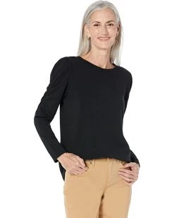 NIC+ZOE Shirts & Tops Long Puff Sleeve Tee