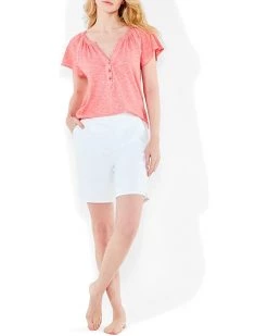 NIC+ZOE Shirts & Tops Flutter Sleeve Henley -NIC+ZOE outlet store 61WU98GwVnL. AC SR736920