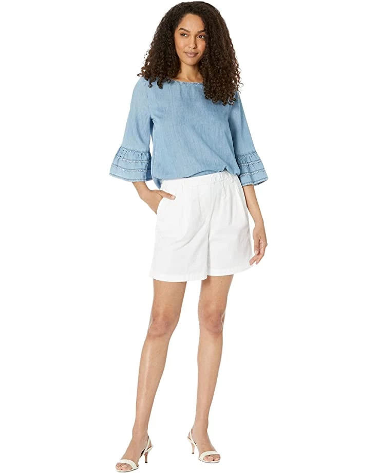 NIC+ZOE Shirts & Tops Denim Tangier Top 6 NIC+ZOE Shirts & Tops Denim Tangier Top - Image 4