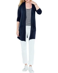 NIC+ZOE Sweaters Long Sleeve Pocket Cardigan