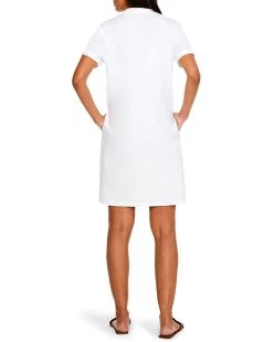 NIC+ZOE Dresses French Terry Pop Collar Dress -NIC+ZOE outlet store 61bifUDNYL. AC SR736920