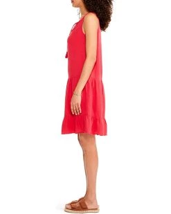 NIC+ZOE Dresses Petite Double Gauze Tiered Dress -NIC+ZOE outlet store 61bxZoueY L. AC SR736920