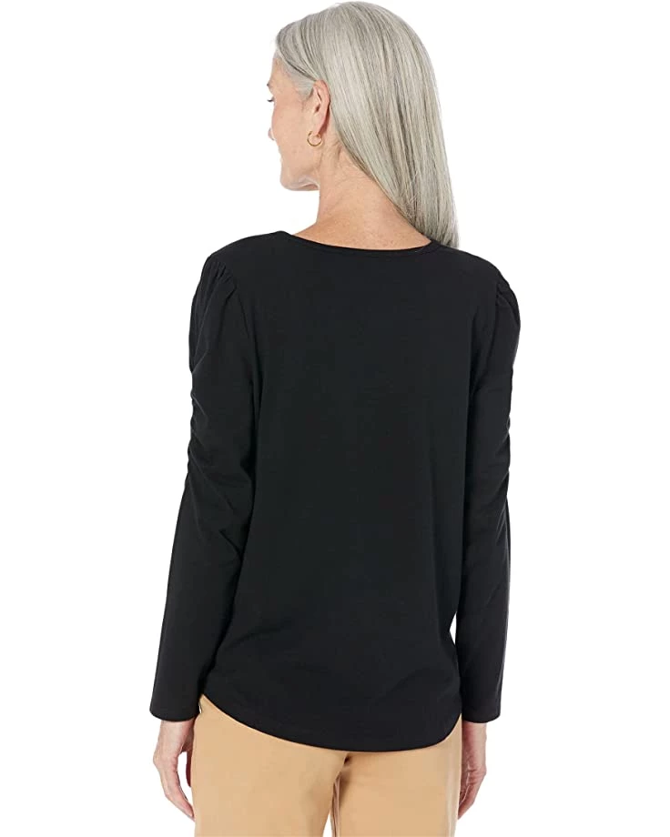 NIC+ZOE Shirts & Tops Long Puff Sleeve Tee 4 NIC+ZOE Shirts & Tops Long Puff Sleeve Tee - Image 2