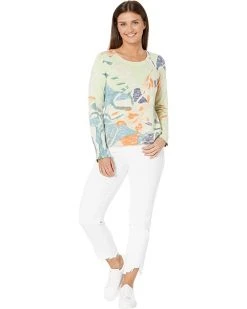 NIC+ZOE Sweaters Petite Soft Meadow Sweater -NIC+ZOE outlet store 61hq1UARhXL. AC SR736920