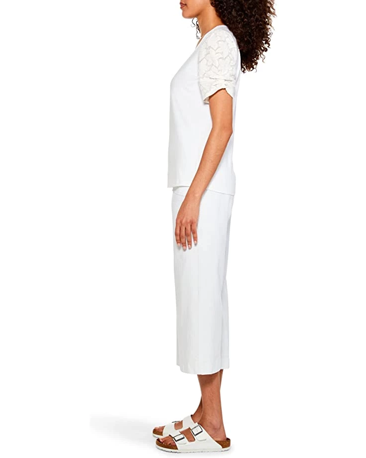 NIC+ZOE Shirts & Tops Petal Lace Tee 4 NIC+ZOE Shirts & Tops Petal Lace Tee - Image 2