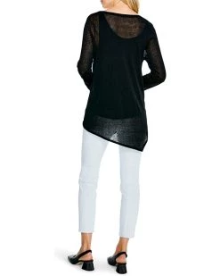 NIC+ZOE Sweaters Petite Featherweight Angle Sweater -NIC+ZOE outlet store 61mUFpMtrML. AC SR736920