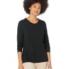 NIC+ZOE Sweaters Crew Neck Lone Sleeve Sweater Tee -NIC+ZOE outlet store 61wa6PtetyL. AC SR736920