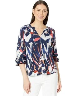 NIC+ZOE Shirts & Tops Seaside Shade Shirt