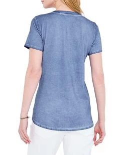 NIC+ZOE Shirts & Tops Short Sleeve Shirt Tail Crew Tee -NIC+ZOE outlet store 717yGT qL. AC SR736920