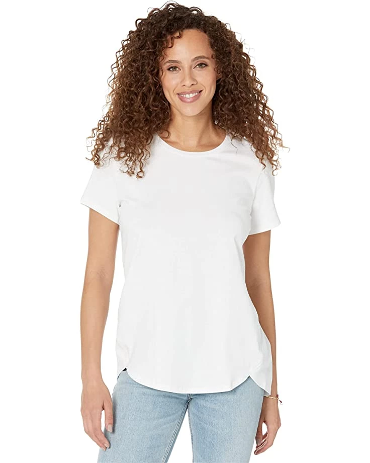 NIC+ZOE Shirts & Tops Short Sleeve Shirt Tail Crew Tee 3 NIC+ZOE Shirts & Tops Short Sleeve Shirt Tail Crew Tee