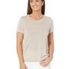 NIC+ZOE Sweaters Petite Crew Neck Short Sleeve Sweater Tee -NIC+ZOE outlet store 719 neHAUnL. AC SR736920