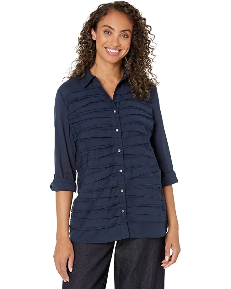NIC+ZOE Shirts & Tops Textured Lines Shirt 3 NIC+ZOE Shirts & Tops Textured Lines Shirt