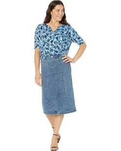NIC+ZOE Skirts Long Lengths All Day Skirt -NIC+ZOE outlet store 71A2j7YHPKL. AC SR736920