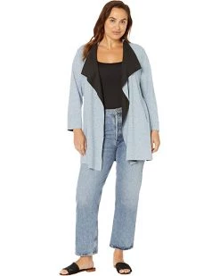 NIC+ZOE Coats & Outerwear Plus Size Lounge Around Jacket -NIC+ZOE outlet store 71AStY dyL. AC SR736920