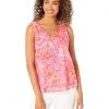 NIC+ZOE Shirts & Tops Watercolor Petals Tank