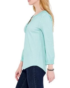 NIC+ZOE Shirts & Tops Bracelet Sleeve Henley 6 NIC+ZOE Shirts & Tops Bracelet Sleeve Henley -NIC+ZOE outlet store 71BsITnNuBL. AC SR736920