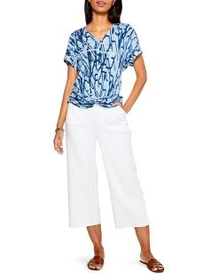 NIC+ZOE Shirts & Tops Zigzag Tee