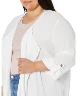 NIC+ZOE Sweaters Plus Size Double Gauze Boat Cruise Cardy -NIC+ZOE outlet store 71IYliQrFVL. AC SR736920