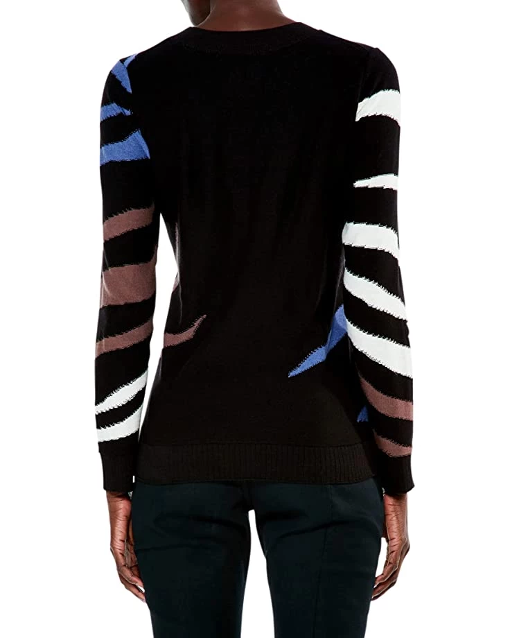 NIC+ZOE Sweaters Falling Stripes Vital Sweater 4 NIC+ZOE Sweaters Falling Stripes Vital Sweater - Image 2