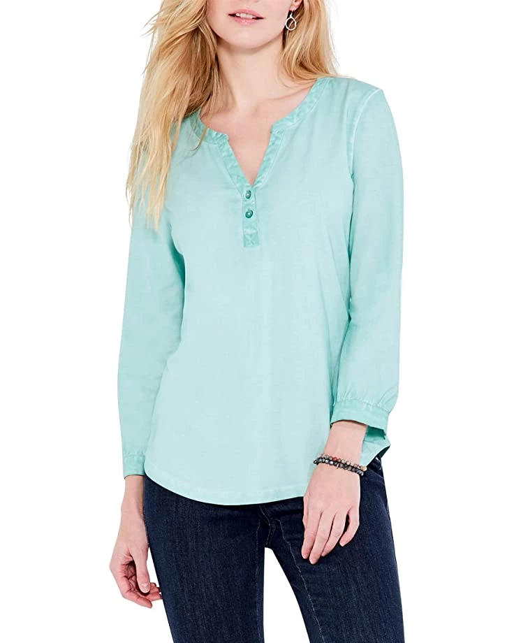 NIC+ZOE Shirts & Tops Bracelet Sleeve Henley 3 NIC+ZOE Shirts & Tops Bracelet Sleeve Henley