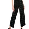 NIC+ZOE Petite Etched Plaid Wide Leg Pants -NIC+ZOE outlet store 71TZVdPR2RL. AC SR736920
