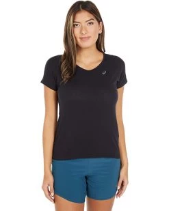 ASICS V-Neck Short Sleeve Top | Shirts & Tops -NIC+ZOE outlet store 71WEFd 81hL. AC SR736920