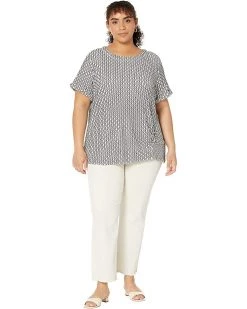 NIC+ZOE Shirts & Tops Plus Size Moving Lines Top -NIC+ZOE outlet store 71X5tf4K2L. AC SR736920