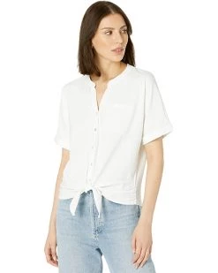 NIC+ZOE Shirts & Tops Short Sleeve Button Tie Front -NIC+ZOE outlet store 71a5vVwSZnL. AC SR736920