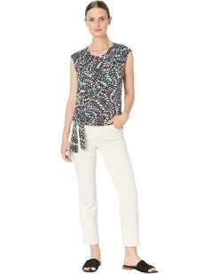 NIC+ZOE Shirts & Tops Mosaic Dots Top -NIC+ZOE outlet store 71fElGgb57L. AC SR736920