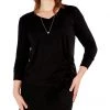 NIC+ZOE Sweaters Plus Size Cozy Rib Twist Top -NIC+ZOE outlet store 71gKa5k1OL. AC SR736920