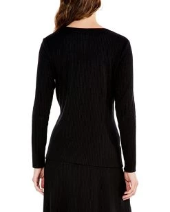 NIC+ZOE Sweaters Petite Cozy Rib Twist Top -NIC+ZOE outlet store 71goLs9dREL. AC SR736920 1
