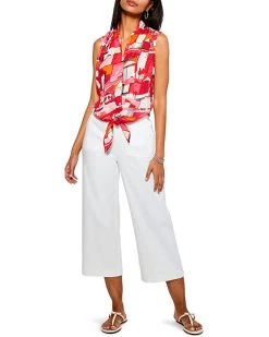 NIC+ZOE Shirts & Tops Paint The Town Gauze Tank