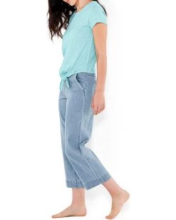 NIC+ZOE Shirts & Tops Short Sleeve Round Neck Tie Front Tee -NIC+ZOE outlet store 71tbSNsD5KL. AC SR736920