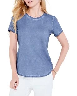 NIC+ZOE Shirts & Tops Short Sleeve Shirt Tail Crew Tee