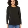NIC+ZOE Shirts & Tops Long Sleeve Crew Tee -NIC+ZOE outlet store 71w4UaMXYyL. AC SR736920