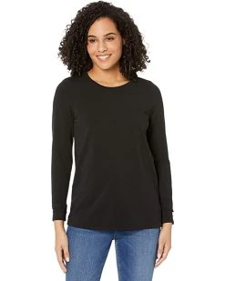 NIC+ZOE Shirts & Tops Long Sleeve Crew Tee