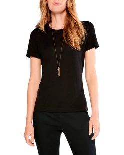 NIC+ZOE Sweaters Crew Neck Short Sleeve Sweater Tee -NIC+ZOE outlet store 71ydXraOGfL. AC SR736920