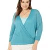 NIC+ZOE Sweaters Plus Size Four-Way Cardigan -NIC+ZOE outlet store 81 MuSURRoL. AC SR736920