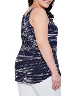 NIC+ZOE Shirts & Tops Plus Size Brushed Waves Tank -NIC+ZOE outlet store 81 azsyaOLL. AC SR736920