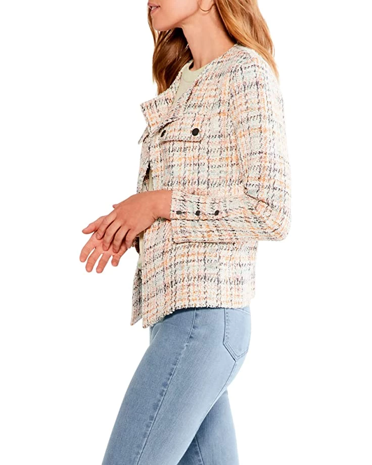 NIC+ZOE Coats & Outerwear Petite Femme Plaid Jacket 3 NIC+ZOE Coats & Outerwear Petite Femme Plaid Jacket