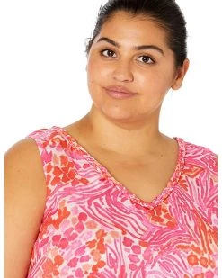 NIC+ZOE Shirts & Tops Plus Size Watercolor Petals Tank -NIC+ZOE outlet store 814DGiKNa7L. AC SR736920