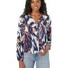 NIC+ZOE Shirts & Tops Petite Seaside Shade Shirt