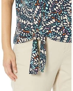 NIC+ZOE Shirts & Tops Plus Size Mosaic Dots Top -NIC+ZOE outlet store 815S0yeGweL. AC SR736920