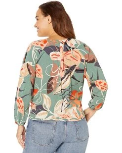 NIC+ZOE Shirts & Tops Plus Size Artful Floral Live in Tie Top 7 NIC+ZOE Shirts & Tops Plus Size Artful Floral Live in Tie Top -NIC+ZOE outlet store 816JH8m0nmL. AC SR736920