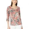 NIC+ZOE Shirts & Tops Island Petals Top -NIC+ZOE outlet store 8179nKouIqL. AC SR736920