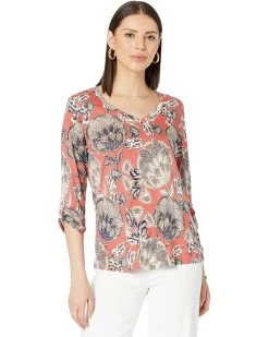 NIC+ZOE Shirts & Tops Island Petals Top